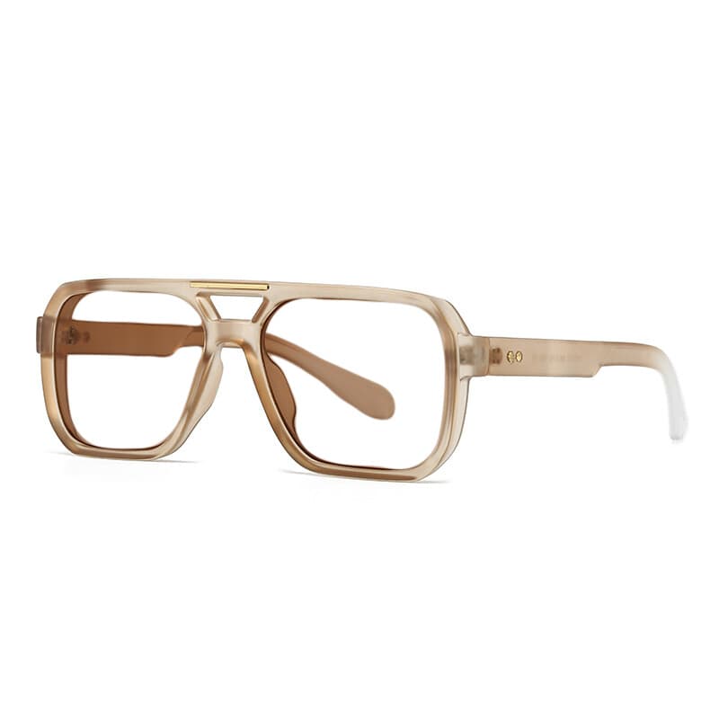 Skye Winter aviator glasses in Tea