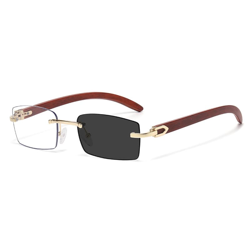 Alba Lane rectangle glasses in White