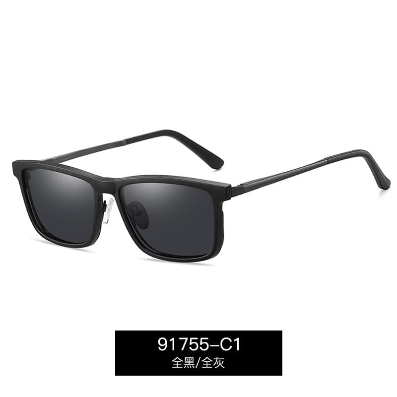 River Garden rectangle glasses in Black