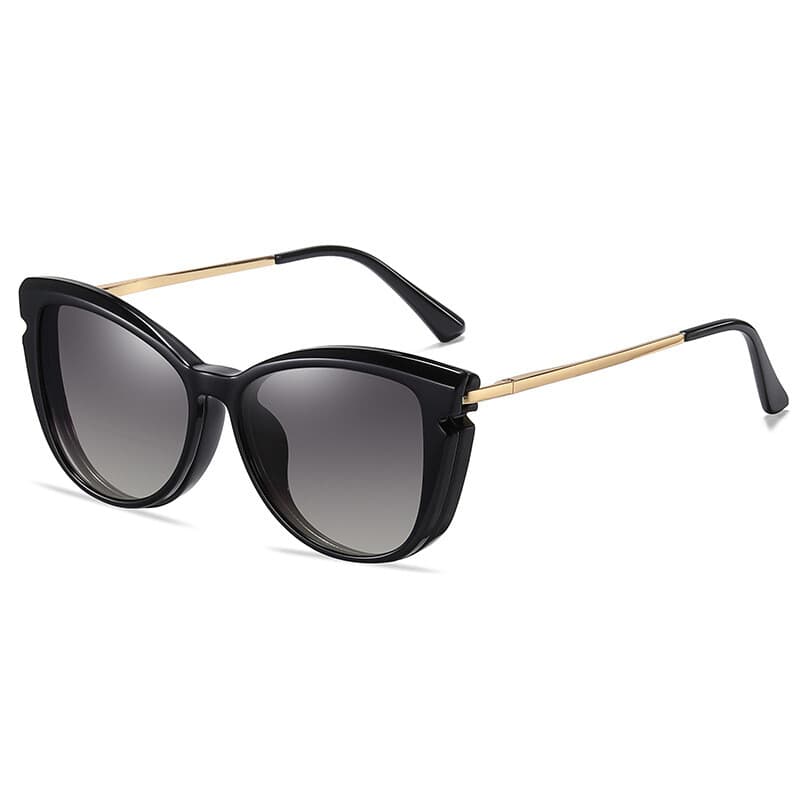 Rowan Snow cat eye glasses in Black